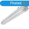 Led fnycsvel szerelt por s pramentes lmpatest 2x18W 400
