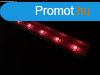 Alumnium profil Led szalaghoz Recessed-3, tltsz brval