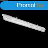Led fnycsvel szerelt por s pramentes lmpatest 1x18W 650