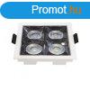 Szpot LED lmpa (16W /12) meleg fehr, ngyzet forma, slly