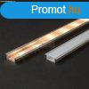 LED alumnium profil sn 2000x23(17)x8mm sllyeszthet U pro