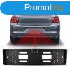 Carguard Rendszmtbla keretbe ptett tolatkamera - 12V (5