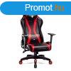 DIABLO X-HORN gamer szk, King size, fekete-piros