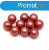 Cseh prselt goly - Matte Pearl Mauve - 8mm