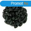 Miyuki long magatama gyngy - 401f - Matt Black