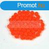 Prselt goly gyngy- telt narancs -3mm-p
