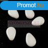 Cseh prselt csepp gyngy - Alabaster Luster - 9x11mm (tetej