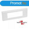 Legrand Program Mosaic keret 1x6 modulos, vzszintes, fehr 