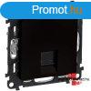 Legrand Valena Life 1xRJ45 Cat. 5e UTP csatlakozaljzat feke
