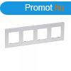 Legrand Nilo Step ngyes keret, alumnium, Legrand 863394