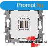 Legrand Nilo ketts USB tltaljzat, fehr, Legrand 764594