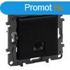 Legrand Niloé Step 1XRJ45 Cat.5E FTP aljzat, fekete, Legrand