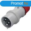 EMOS A6114, SCAME ipari dugvilla 4p 32a/400v IP44 csavarment