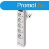 EMOS P1523CU, Hosszabbt 3 m / 5 aljzat / kapcsols / fehr