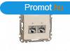 J SEDNA 2xRJ45 Cat6 STP aljzat, bzs