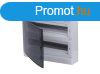 Lakseloszt falon kvli 2x18 modul IP40 C sorozat Tehnopla