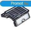 5W LED Napelemes reflektor, fekete test 4000K (V-TAC)