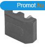 Fog 60x60 mm, antracit, kerts panelre, incl.