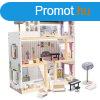 MDF fbol kszlt babahz + btor 78cm fekete LED