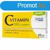 JutaVit C-vitamin 200 mg (60 db)