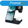 Canyon WS-303 3-in-1 Wireless Charging Station Black