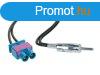 Antenna adapter Fakra(m) apa (dupla)>DIN(m) apa 1524-09