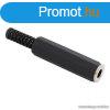 JACK aljzat, mono, 6,3 mm, 10 db / csomag (05126)