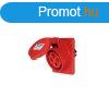 EC690 FLUSH MOUNT. SOCKET 32A IP44 3P+E 380-415V