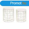 Lbtart DKD Home Decor Bzs szn Aranysrga Fm Poliszter 