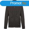 Uniszex cipzros kapucnis pulver, Kariban KA479, Dark Grey-