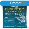 Drennan Pushstop Hair Rig Carp Feeder 10 elkttt horog
