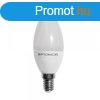 LED gyertya, E14, 6W, 230V, meleg fehr fny - 3db/doboz