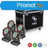 FLASH 4x LED Moving Head 36x10W 4in1 ZOOM 3 sec