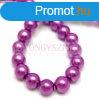Tekla goly gyngy - Purple - 8mm (szlon - kb. 105db/szl)
