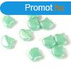 Ginko - cseh prselt ktlyuk gyngy - Opal Mint Green Luste