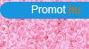 Toho demi round gyngy - 379 - Cotton Candy Lined Crystal - 