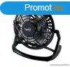 HOME TF 10 USB Mini asztali ventiltor, 10 cm, fekete