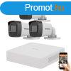 Hikvision TurboHD-TVI 3 kamers kamerarendszer 2MP
