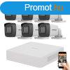 Hikvision TurboHD-TVI 6 kamers kamerarendszer 2MP