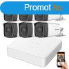 Hikvision 5 megapixeles 6 kamers rendszer 80 mter lttvo