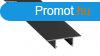 LED Alumnium Profil Bepthet [PLATO] Fekete 1 mter