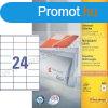 3422 Avery univerzlis cmke - fehr 70x35mm