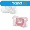 Chicco Mini Soft cumi 0-2 h, 2 db-rzsaszn transzparens