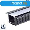 OPTONICALED Profil 72x35mm Fekete Gipszkarton 2m SZETT 5125 