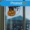 Halloween-i ablakdekor - tk s szellem