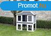 Villa rgcslhz, fehr/szrke, 118x68x118 cm