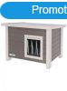 Eli ECO macskahz szigetelt PVC fggny ajtval - 57x45x43 c
