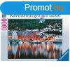 Ravensburger: Puzzle 1000 db - Bergen, Norvgia