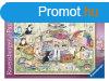 Puzzle 1000 db - Bolondos macskk