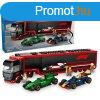 LEGO City 60445 F1 transzporter RB20 s AMR24 F1 versenyaut